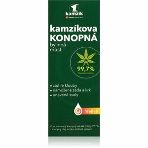 Cemio Kamzík hemp ointment zsír melegítő hatású 200 ml