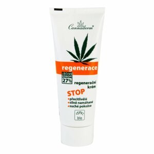 Cannaderm Regeneration Cream for dry and sensitive skin regeneráló krém száraz és érzékeny bőrre 75 g
