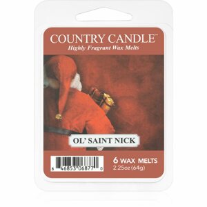 Country Candle Ol'Saint Nick illatos viasz aromalámpába 64 g
