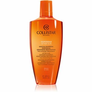 Collistar Special Perfect Tan After Shower-Shampoo Moisturizing Restorative tusoló gél napozás után testre és hajra 400 ml