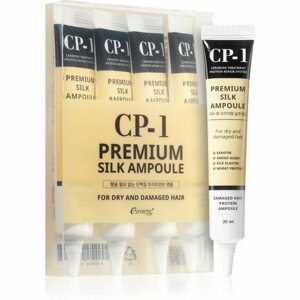 CP-1 Premium Silk öblítést nem igénylő regeneráló ápolás száraz és sérült hajra 4x20 ml