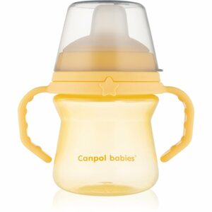 canpol babies FirstCup 150 ml bögre Yellow 6m+ 150 ml