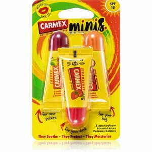 Carmex Minis utazási készlet (a száraz ajkakra) SPF 15