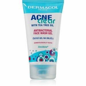 Dermacol Acne Clear tisztító gél problémás és pattanásos bőrre 150 ml