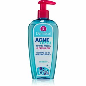 Dermacol Acne Clear sminklemosó tisztító gél a problémás bőrre 200 ml