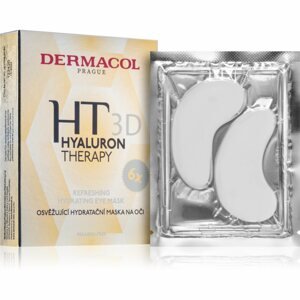 Dermacol Hyaluron Therapy 3D felfrissítő hidratáló maszk szemre 6 x 6 g