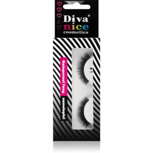 Diva & Nice Cosmetics Accessories ragasztható műszempilla természetes hajból No. 1