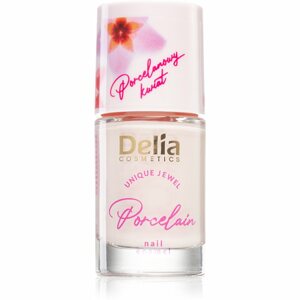Delia Cosmetics Porcelain körömlakk 2 az 1-ben árnyalat 04 Beige 11 ml