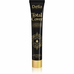 Delia Cosmetics Total Cover vízálló make-up SPF 20 árnyalat 52 Ivory 25 g