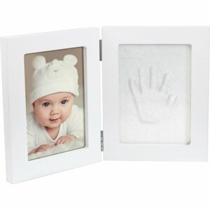 Dooky Luxury Memory Box Double Frame Handprint baba kéz- és láblenyomat-készítő szett 1 db