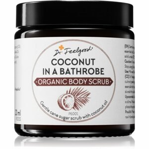 Dr. Feelgood Organic Coconut in a Bathrobe cukros peeling kókuszolajjal 120 ml