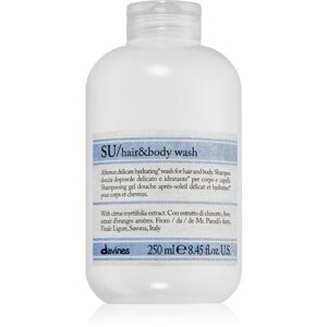 Davines SU Hair&Body Wash tusfürdő gél és sampon 2 in 1 250 ml