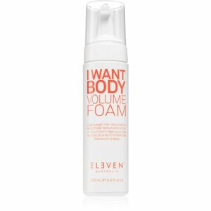 Eleven Australia I Want Body Volume Foam hajhab a sűrű hajért 200 ml