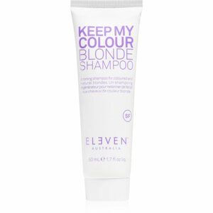 Eleven Australia Keep My Colour Blonde Shampoo sampon szőke hajra 50 ml