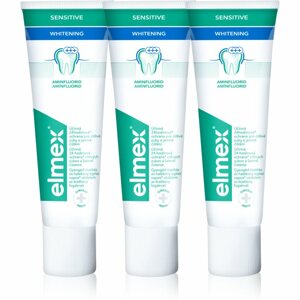 Elmex Sensitive Whitening fogkrém természetesen fehér fogakra 3x75 ml