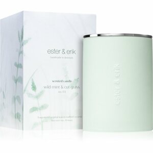ester & erik scented candle wild mint & cut grass (no. 03) illatgyertya 350 g