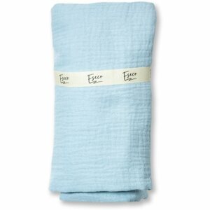 Eseco Muslin Bath Towel Blue törölköző 100x120 cm