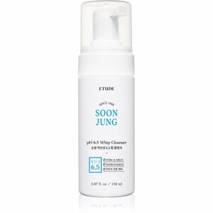 ETUDE SoonJung pH 6.5 Whip Cleanser finoman tisztító hab érzékeny és irritált bőrre 150 ml