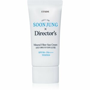 ETUDE SoonJung X Directors Sun Cream ásványi védőkrém arcra és érzékeny területekre SPF 50+ 50 ml