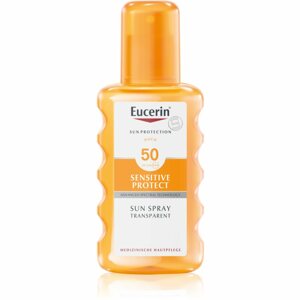 Eucerin Sun Dry Touch Oil Control átlátszó védő spray SPF 50 200 ml