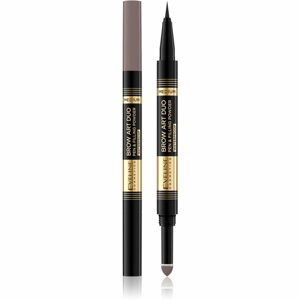 Eveline Cosmetics Brow Art Duo Kétoldalú szemöldök ceruza árnyalat Medium 8 g