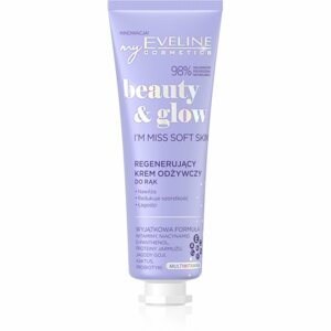 Eveline Cosmetics Beauty & Glow I'm Miss Soft Skin! regeneráló kézkrém tápláló hatással 50 ml