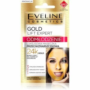 Eveline Cosmetics Gold Lift Expert fiatalító maszk 3 az 1-ben 7 ml