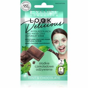 Eveline Cosmetics Look Delicious Mint & Chocolate hidratáló kisimító maszk csokoládéval 10 ml