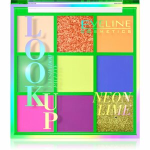 Eveline Cosmetics Look Up Neon Lime szemhéjfesték paletta 10,8 g