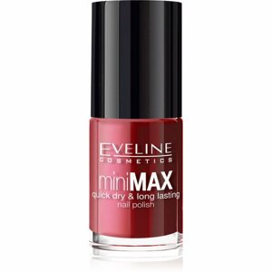 Eveline Cosmetics Mini Max gyorsan száradó körömlakk árnyalat 521 5 ml