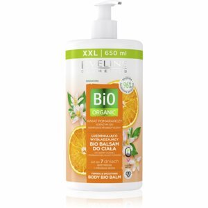 Eveline Cosmetics Bio Organic bőrpuhító testbalzsam feszesítő hatással 650 ml