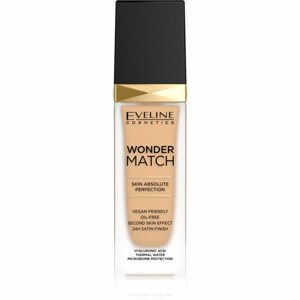 Eveline Cosmetics Wonder Match hosszan tartó folyékony make-up hialuronsavval árnyalat 20 Medium Beige 30 ml