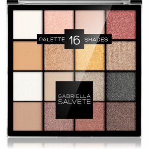 Gabriella Salvete Eyeshadow 16 Shades Palette szemhéjfesték paletta árnyalat 02 Pink 20,8 g