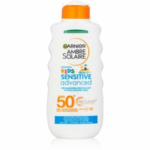 Garnier Ambre Solaire Resisto Kids napvédő tej gyermekeknek SPF 50+ 200 ml