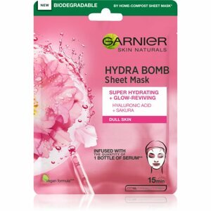 Garnier Skin Naturals Hydra Bomb arcmaszk bőrvilágosító hatással 28 g