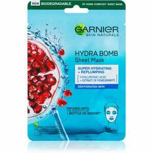 Garnier Skin Naturals Moisture+Aqua Bomb szuper hidratáló, feltöltő textil maszk 1 db