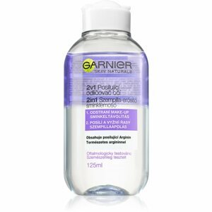 Garnier Skin Naturals 2 az 1-ben szempilla-erősítő sminklemosó 125 ml