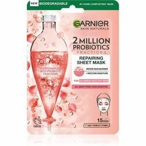 Garnier Skin Naturals egyszer használatos fátyolmaszk arcra probiotikumokkal 22 g