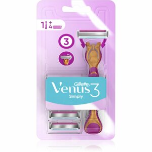 Gillette Venus Simply Női borotva 4 náhradní hlavice