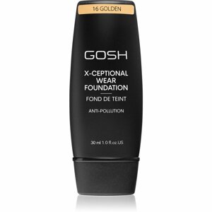 Gosh X-ceptional hosszan tartó make-up árnyalat 16 Golden 30 ml