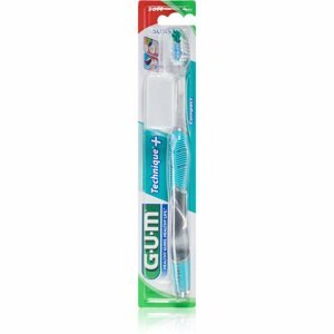 G.U.M Technique+ Compact rövidfejű fogkefe gyenge 1 db