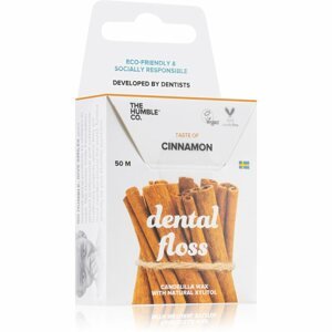 The Humble Co. Dental Floss fogselyem Cinnamon 50 m