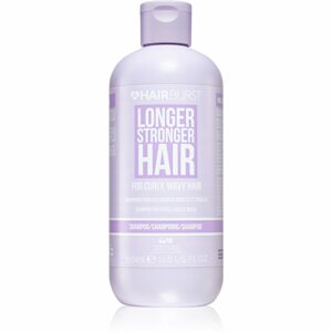 Hairburst Longer Stronger Hair Curly, Wavy Hair hidratáló sampon a hullámos és göndör hajra 350 ml