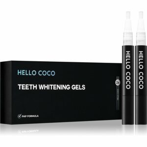 Hello Coco PAP+ Teeth Whitening Gels fogfehérítő toll a fogakra 2 db