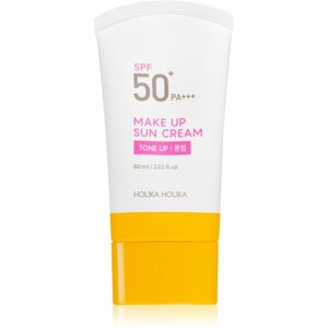 Holika Holika Make Up Sun Cream enyhén színezett alapozó bázis SPF 50+ 60 ml