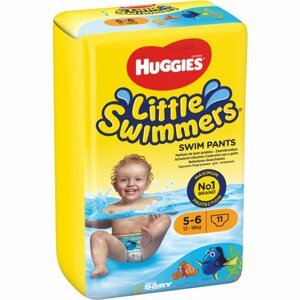 Huggies Little Swimmers 5-6 eldobható úszópelenkák 12–18 kg 11 db