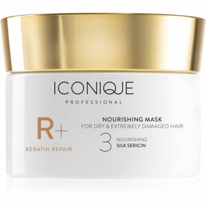 ICONIQUE R+ Keratin repair Nourishing mask megújító maszk száraz és sérült hajra 200 ml