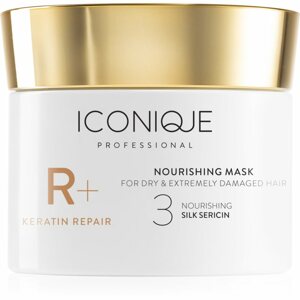 ICONIQUE R+ Keratin repair Nourishing mask megújító maszk száraz és sérült hajra 100 ml