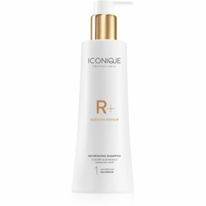 ICONIQUE R+ Keratin repair Nourishing shampoo megújító sampon keratinnal száraz és sérült hajra 250 ml