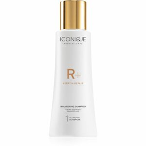 ICONIQUE R+ Keratin repair Nourishing shampoo megújító sampon keratinnal száraz és sérült hajra 100 ml